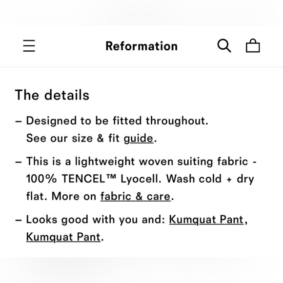 NWT Reformation Tonya Top in Black Size 6 - Strapless Tube Top - Picture 12 of 14